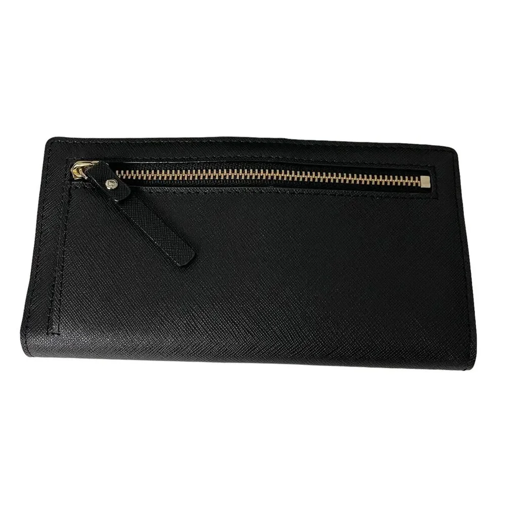 Kate Spade Greer Laurel Way Crossbody Shoulder Bag With Stacy Wallet Set Black